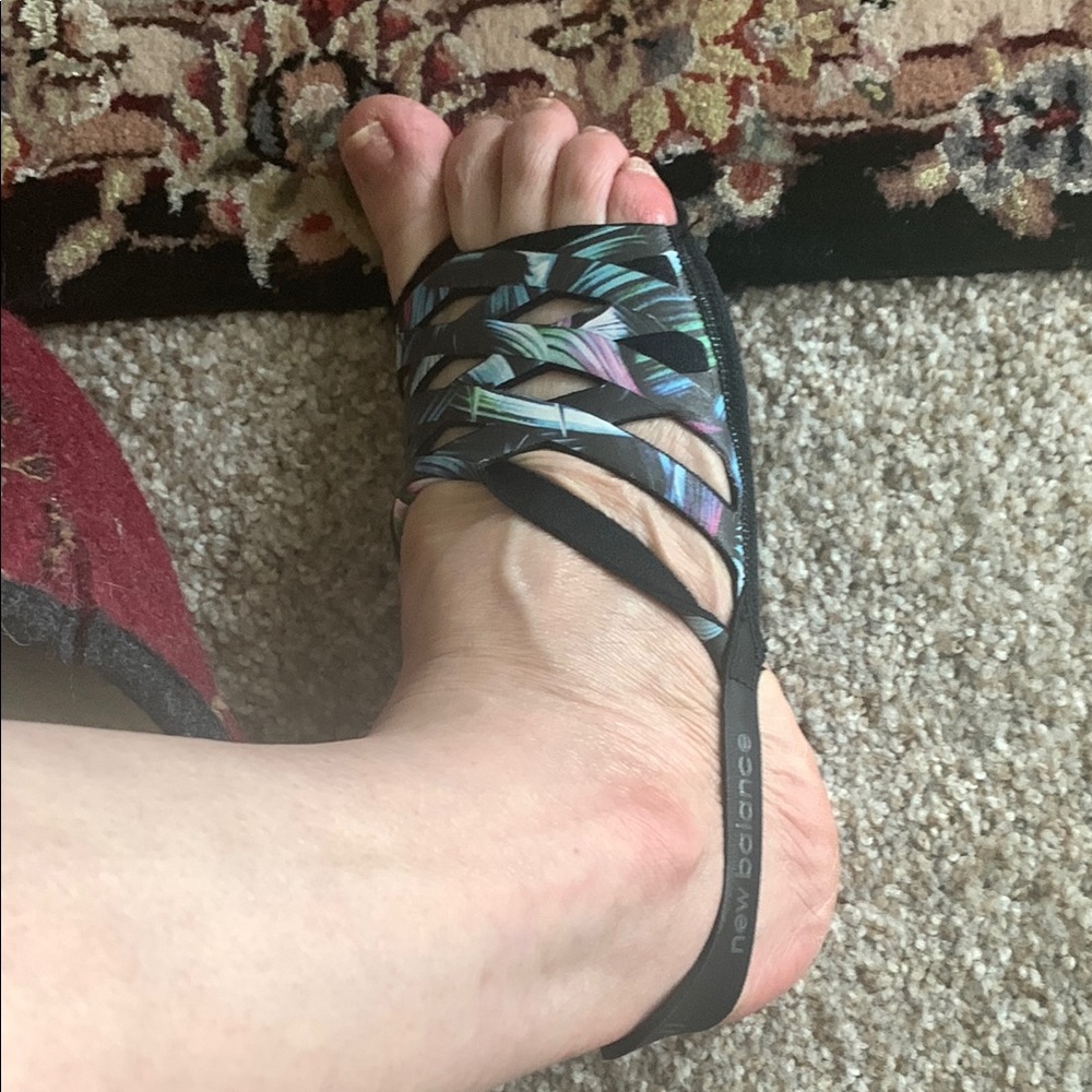 New Balance Black and Multicolor Slip on for Pilates and yoga. - Picture 6 of 6